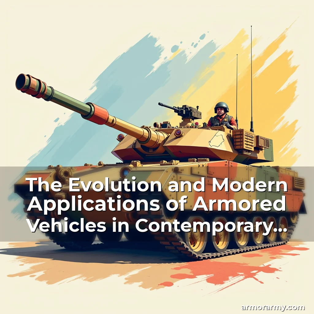 Read more about the article The Evolution and Modern Applications of Armored Vehicles in Contemporary Warfare