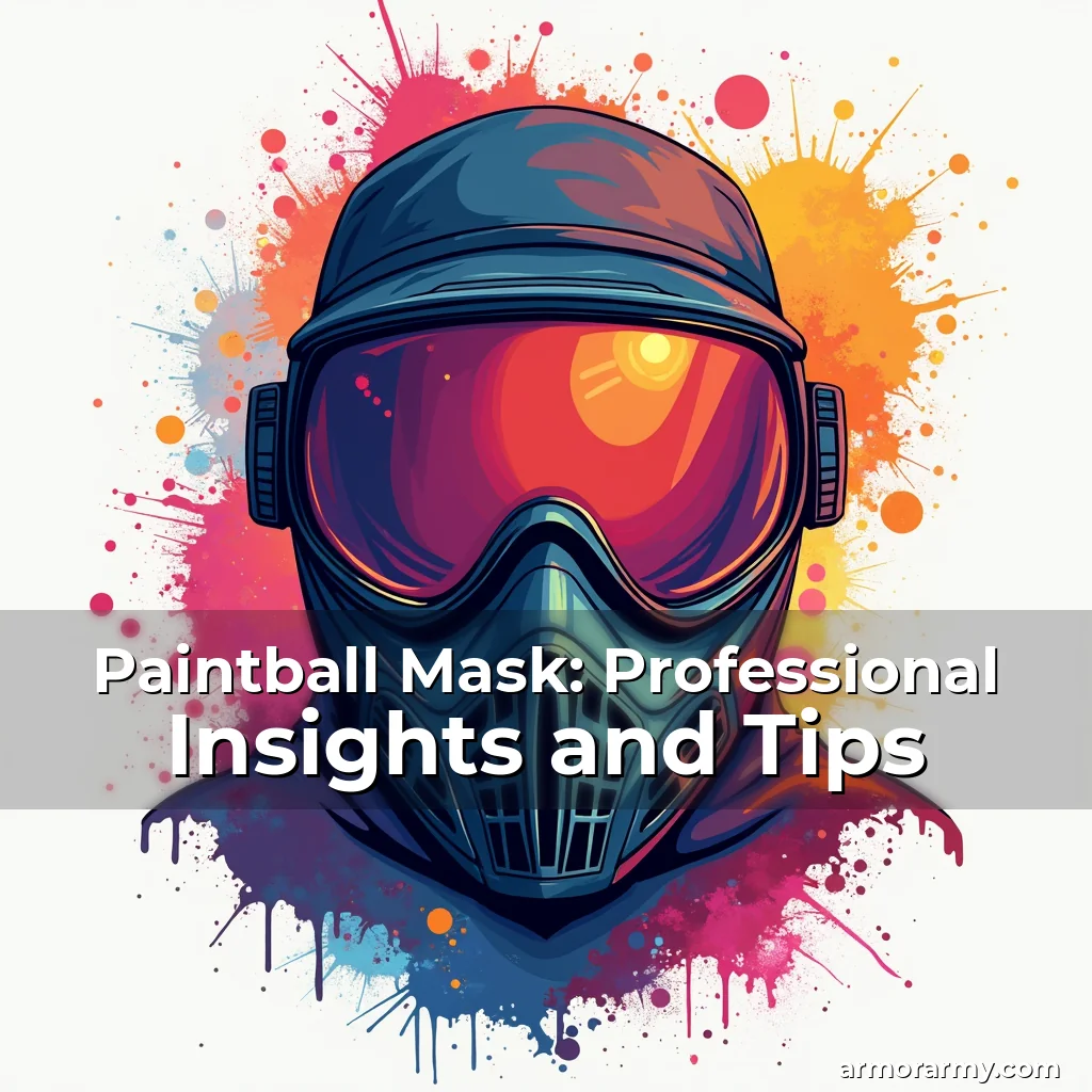 Read more about the article Paintball Mask: Professional Insights and Tips