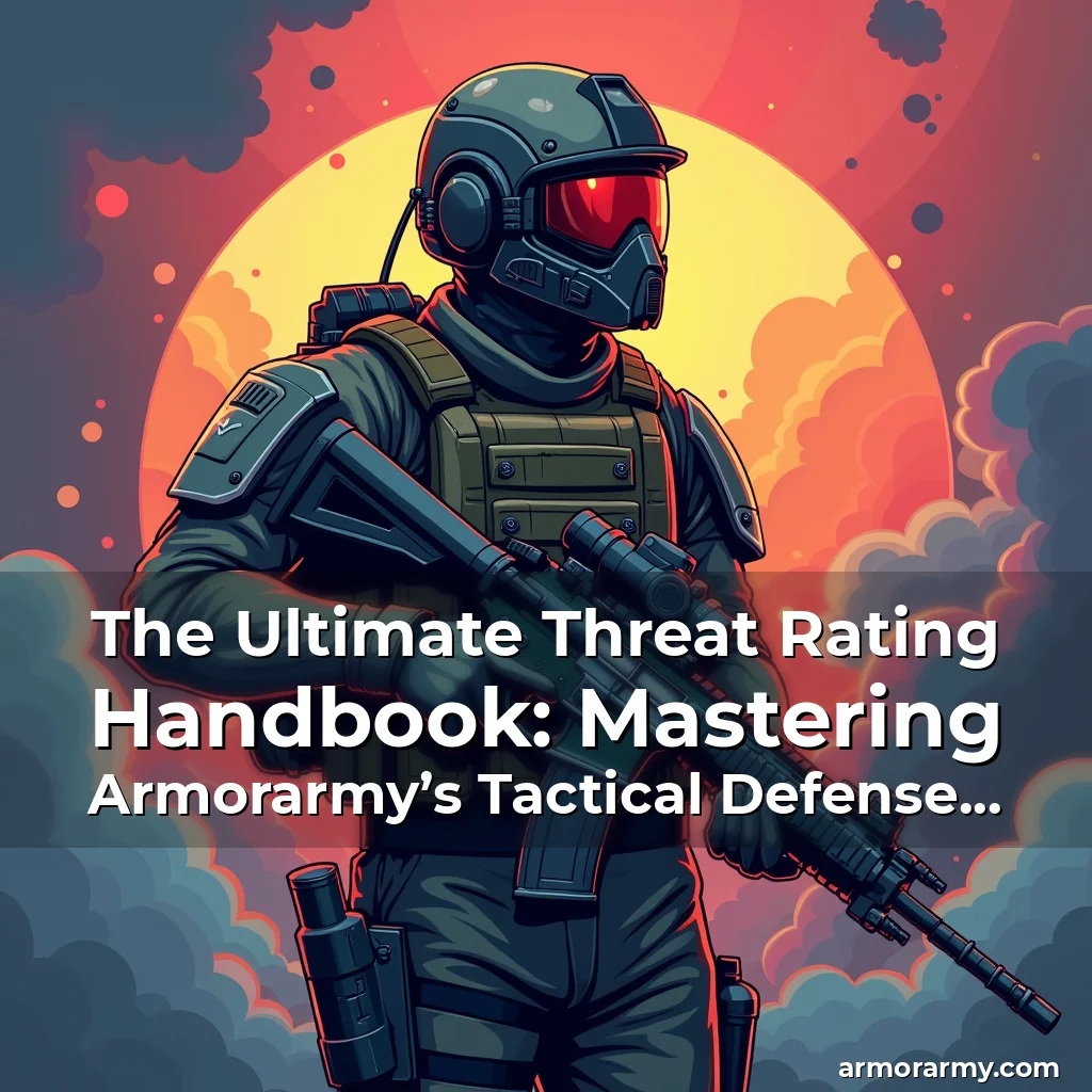 Read more about the article The Ultimate Threat Rating Handbook: Mastering Armorarmy’s Tactical Defense System