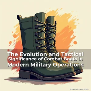Read more about the article The Evolution and Tactical Significance of Combat Boots in Modern Military Operations