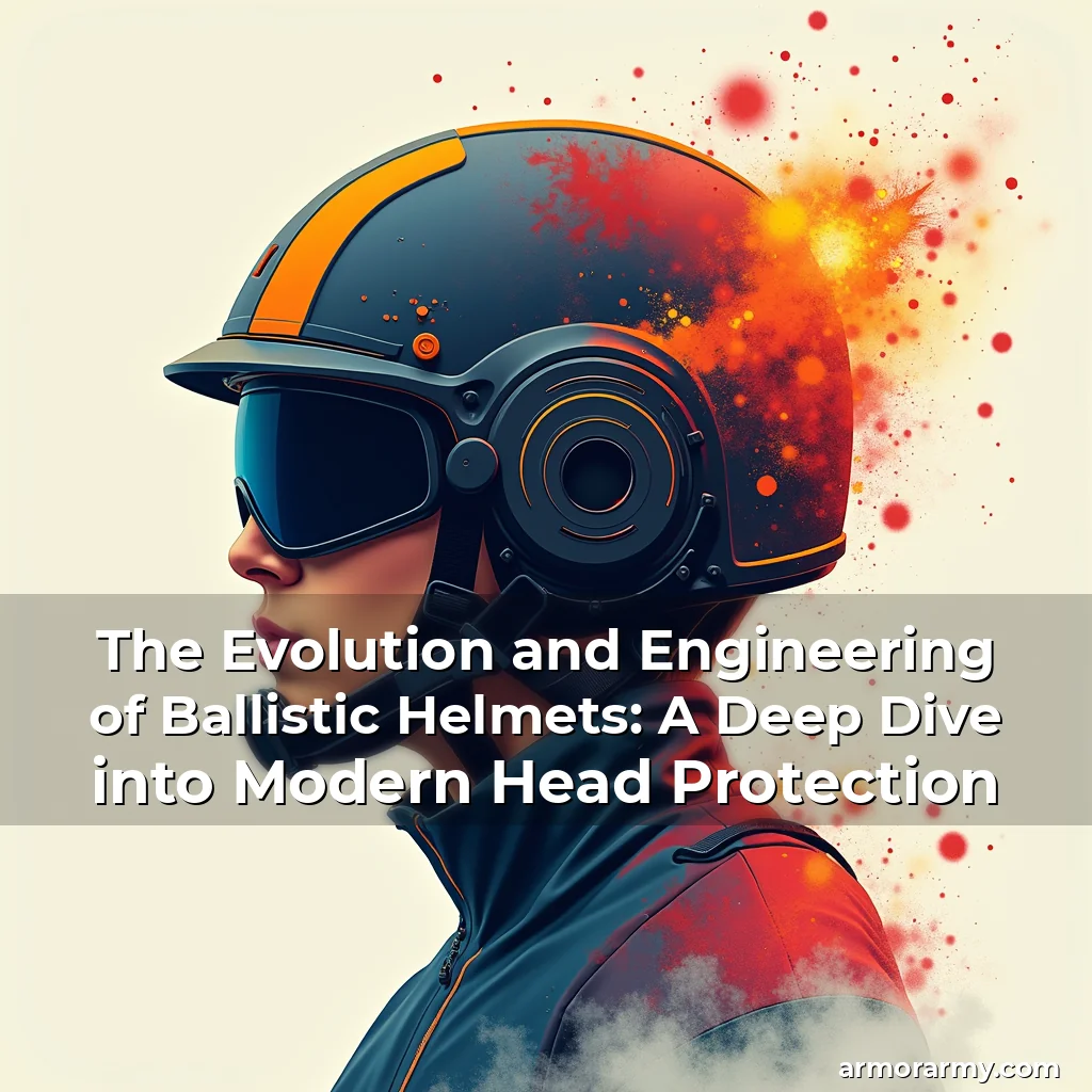 Read more about the article The Evolution and Engineering of Ballistic Helmets: A Deep Dive into Modern Head Protection
