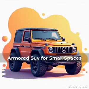 Artistic representation for Armored Suv for Small Spaces