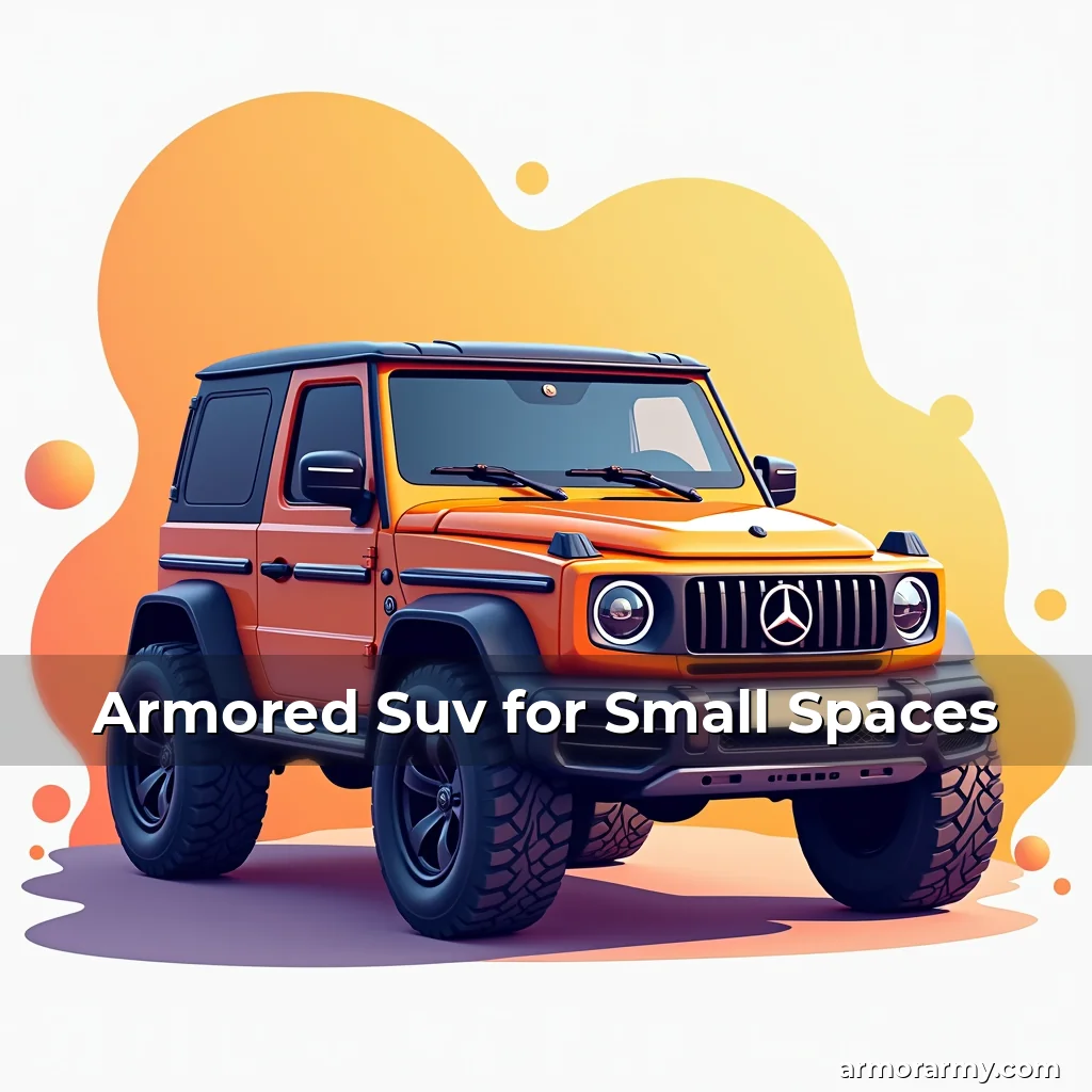 Artistic representation for Armored Suv for Small Spaces