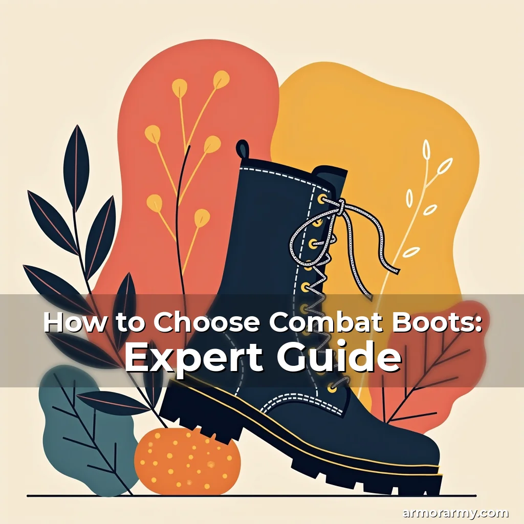 Read more about the article How to Choose Combat Boots: Expert Guide