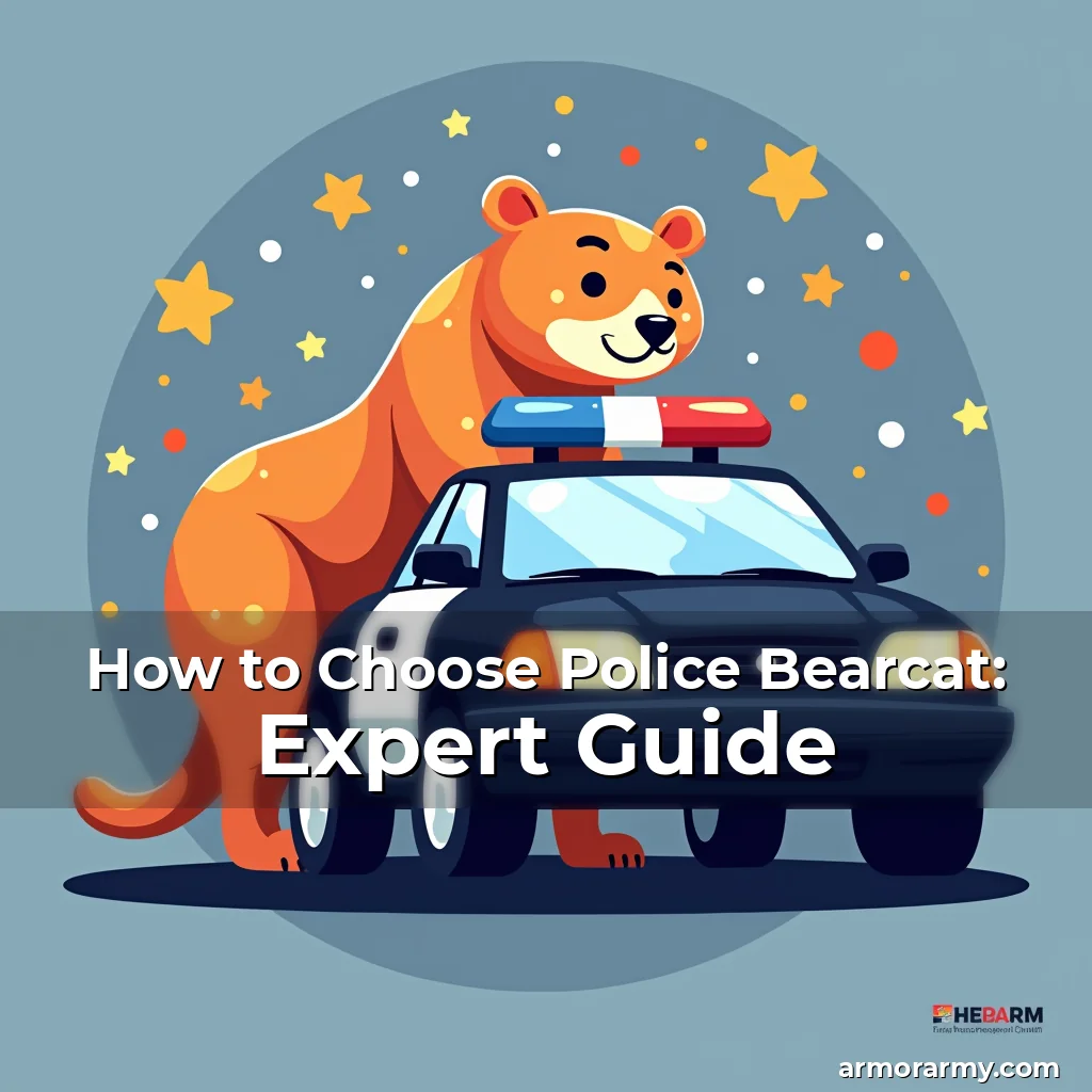 Artistic representation for How to Choose Police Bearcat: Expert Guide
