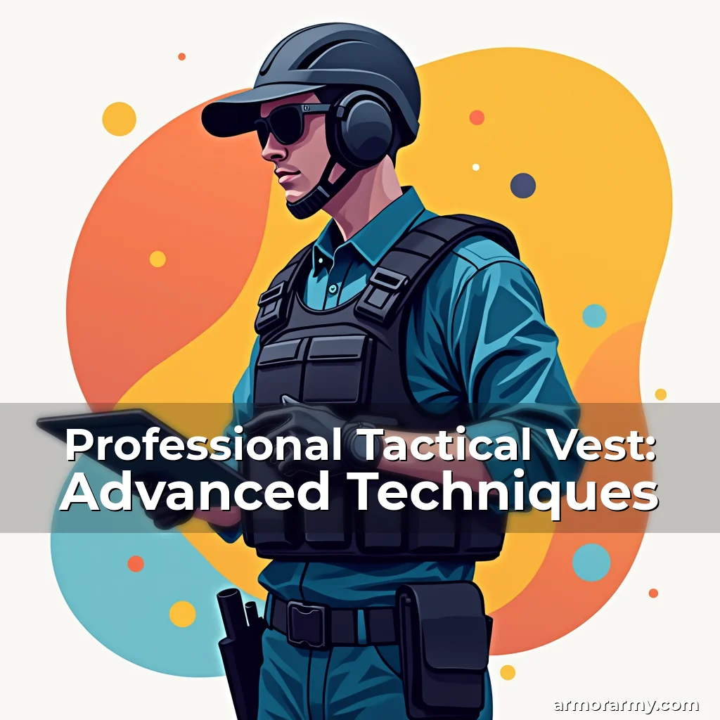 Read more about the article Professional Tactical Vest: Advanced Techniques