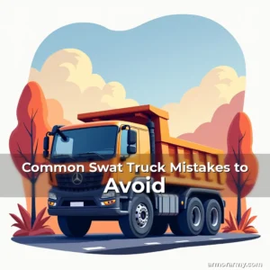 Artistic representation for Common Swat Truck Mistakes to Avoid