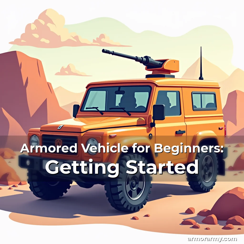 Artistic representation for Armored Vehicle for Beginners: Getting Started