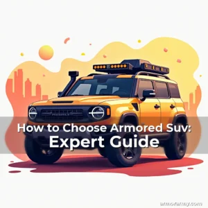 Artistic representation for How to Choose Armored Suv: Expert Guide