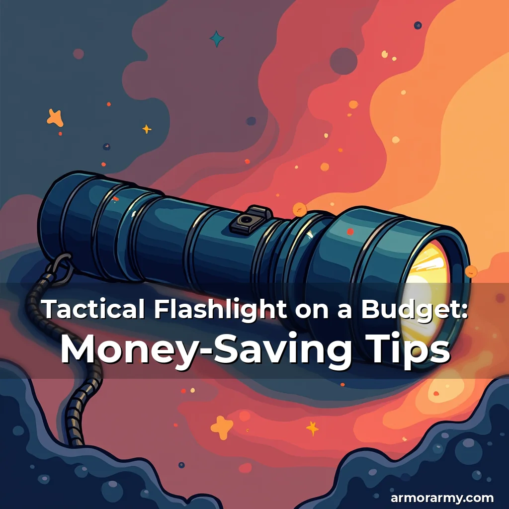 Artistic representation for Tactical Flashlight on a Budget: Money-Saving Tips
