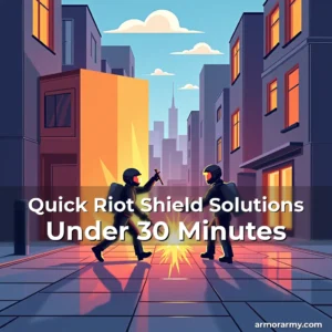 Artistic representation for Quick Riot Shield Solutions Under 30 Minutes