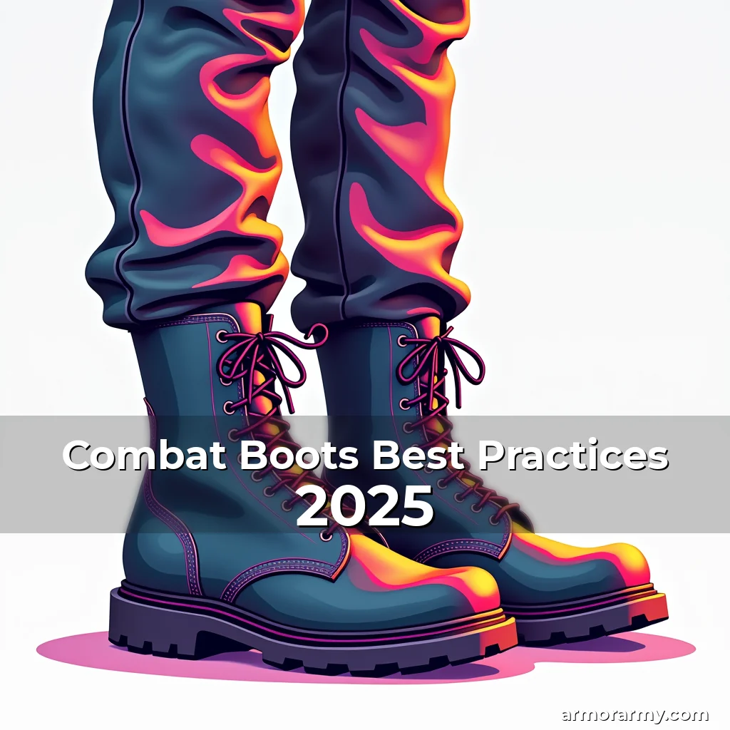 Artistic representation for Combat Boots Best Practices 2025