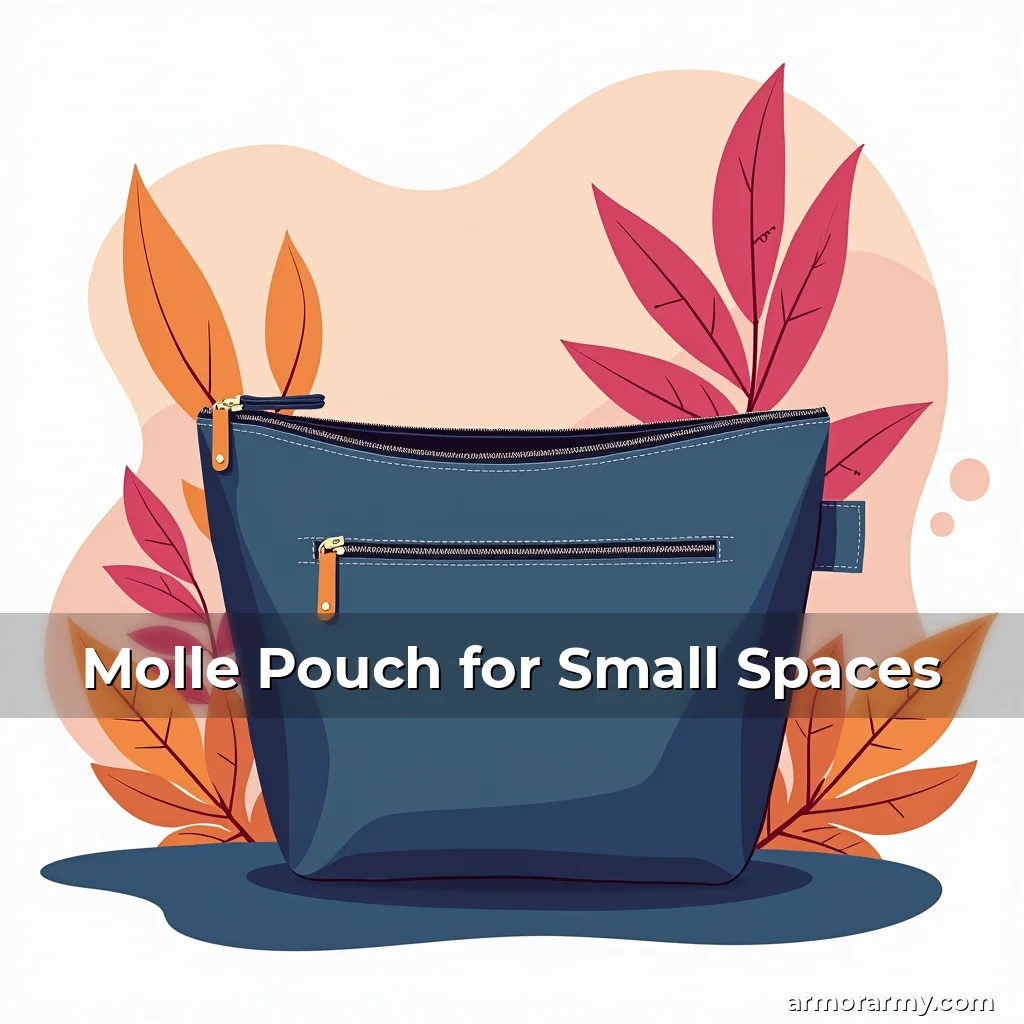 Artistic representation for Molle Pouch for Small Spaces