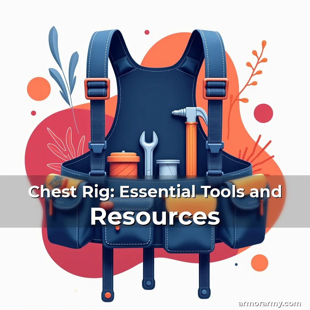 Artistic representation for Chest Rig: Essential Tools and Resources
