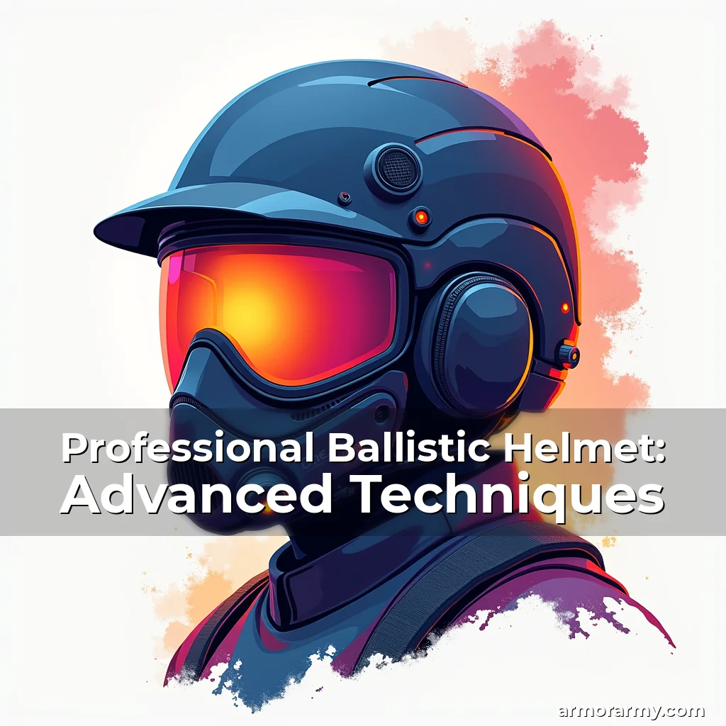Read more about the article Professional Ballistic Helmet: Advanced Techniques