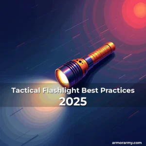 Artistic representation for Tactical Flashlight Best Practices 2025