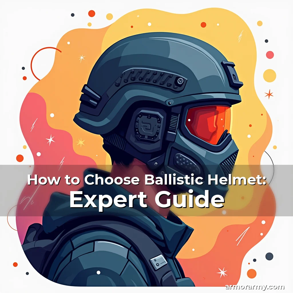 Read more about the article How to Choose Ballistic Helmet: Expert Guide