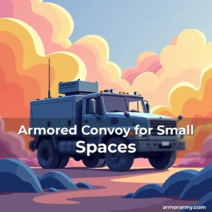 Artistic representation for Armored Convoy for Small Spaces