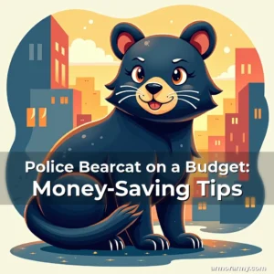 Artistic representation for Police Bearcat on a Budget: Money-Saving Tips