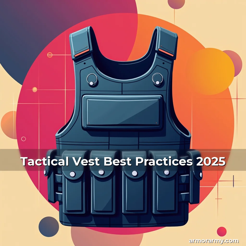 Read more about the article Tactical Vest Best Practices 2025