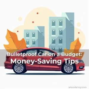 Artistic representation for Bulletproof Car on a Budget: Money-Saving Tips