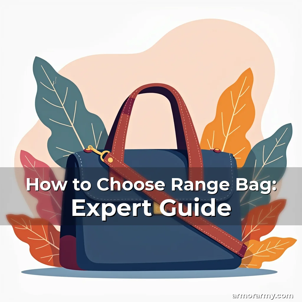 Artistic representation for How to Choose Range Bag: Expert Guide