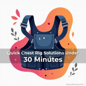 Artistic representation for Quick Chest Rig Solutions Under 30 Minutes