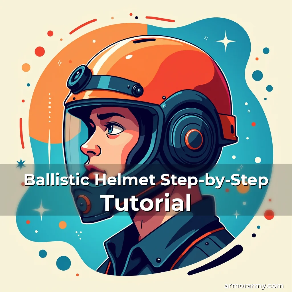 Read more about the article Ballistic Helmet Step-by-Step Tutorial