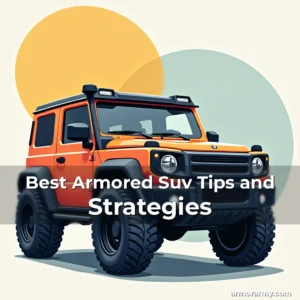 Artistic representation for Best Armored Suv Tips and Strategies