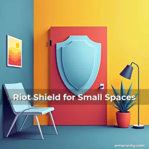 Artistic representation for Riot Shield for Small Spaces