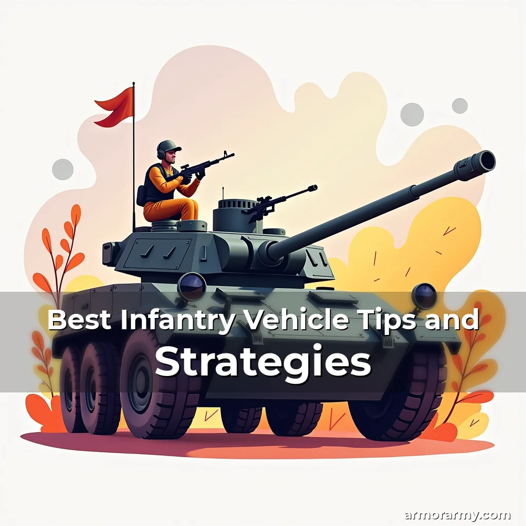 Artistic representation for Best Infantry Vehicle Tips and Strategies
