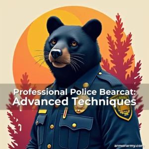 Artistic representation for Professional Police Bearcat: Advanced Techniques
