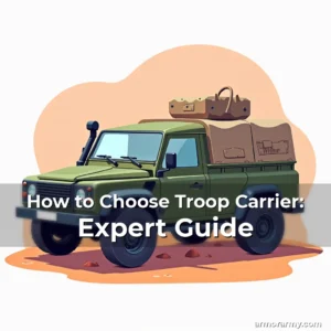 Artistic representation for How to Choose Troop Carrier: Expert Guide