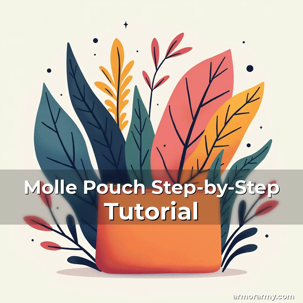 Artistic representation for Molle Pouch Step-by-Step Tutorial
