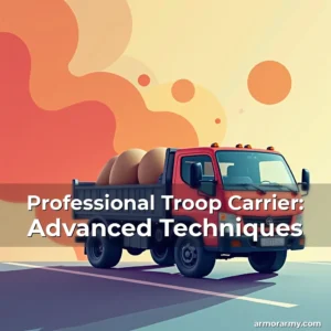 Artistic representation for Professional Troop Carrier: Advanced Techniques