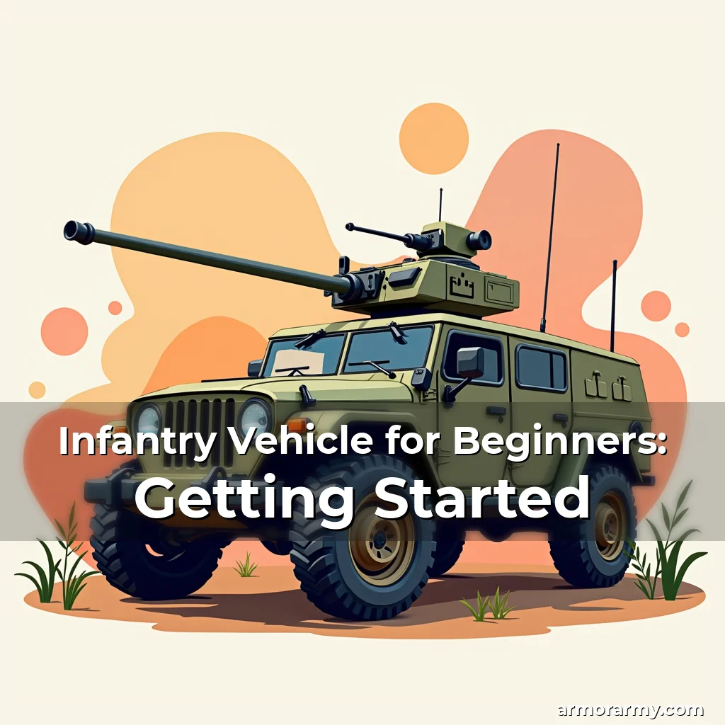 Artistic representation for Infantry Vehicle for Beginners: Getting Started