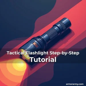 Artistic representation for Tactical Flashlight Step-by-Step Tutorial