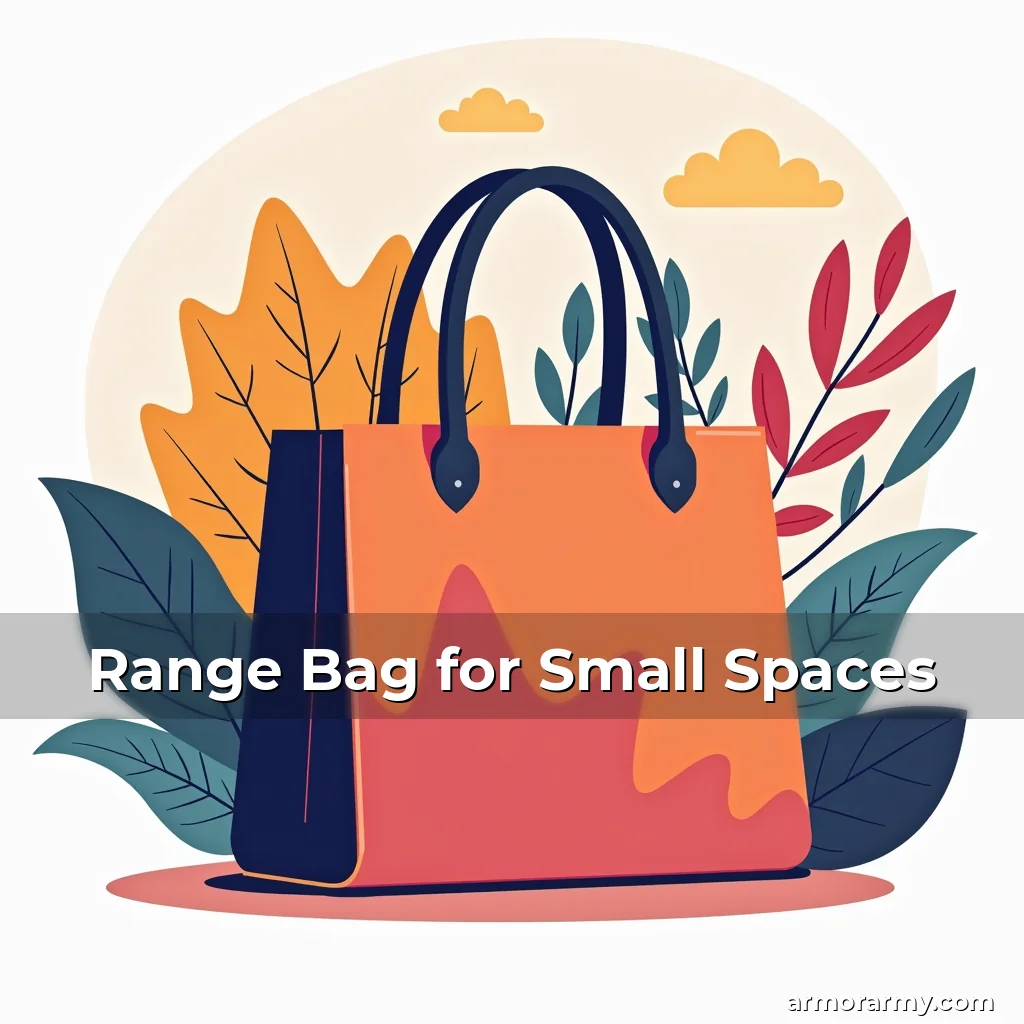 Artistic representation for Range Bag for Small Spaces
