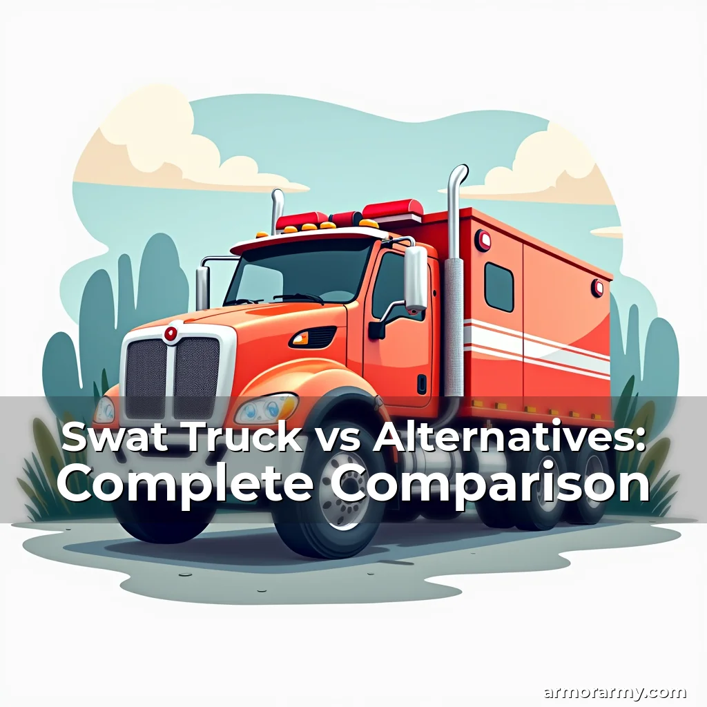 Artistic representation for Swat Truck vs Alternatives: Complete Comparison