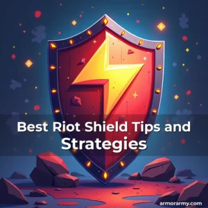 Artistic representation for Best Riot Shield Tips and Strategies