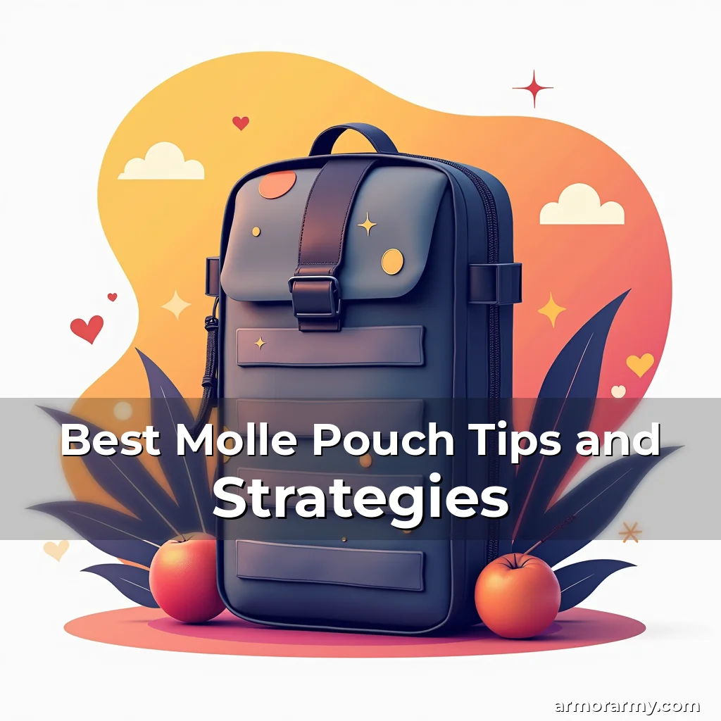 Artistic representation for Best Molle Pouch Tips and Strategies