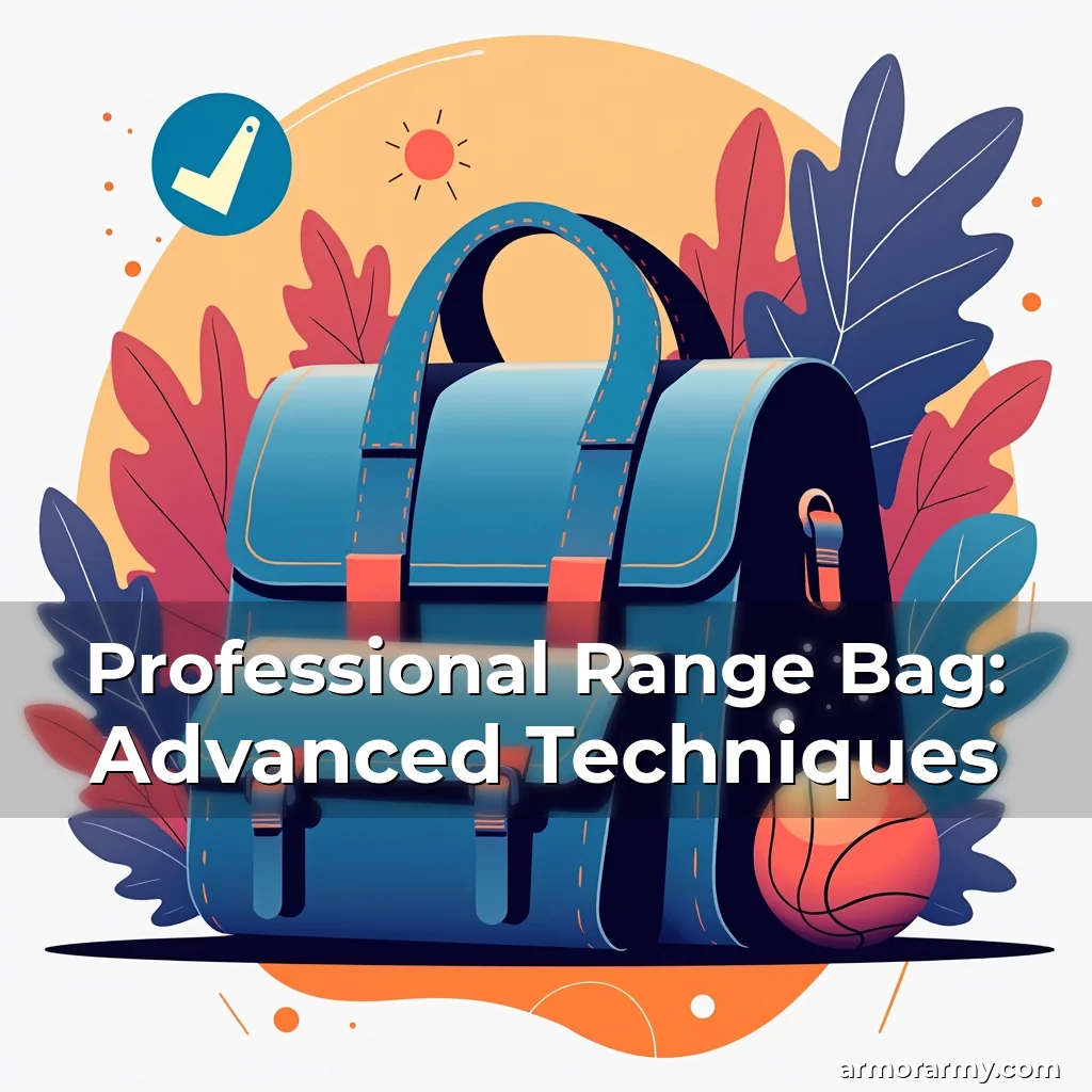 Artistic representation for Professional Range Bag: Advanced Techniques