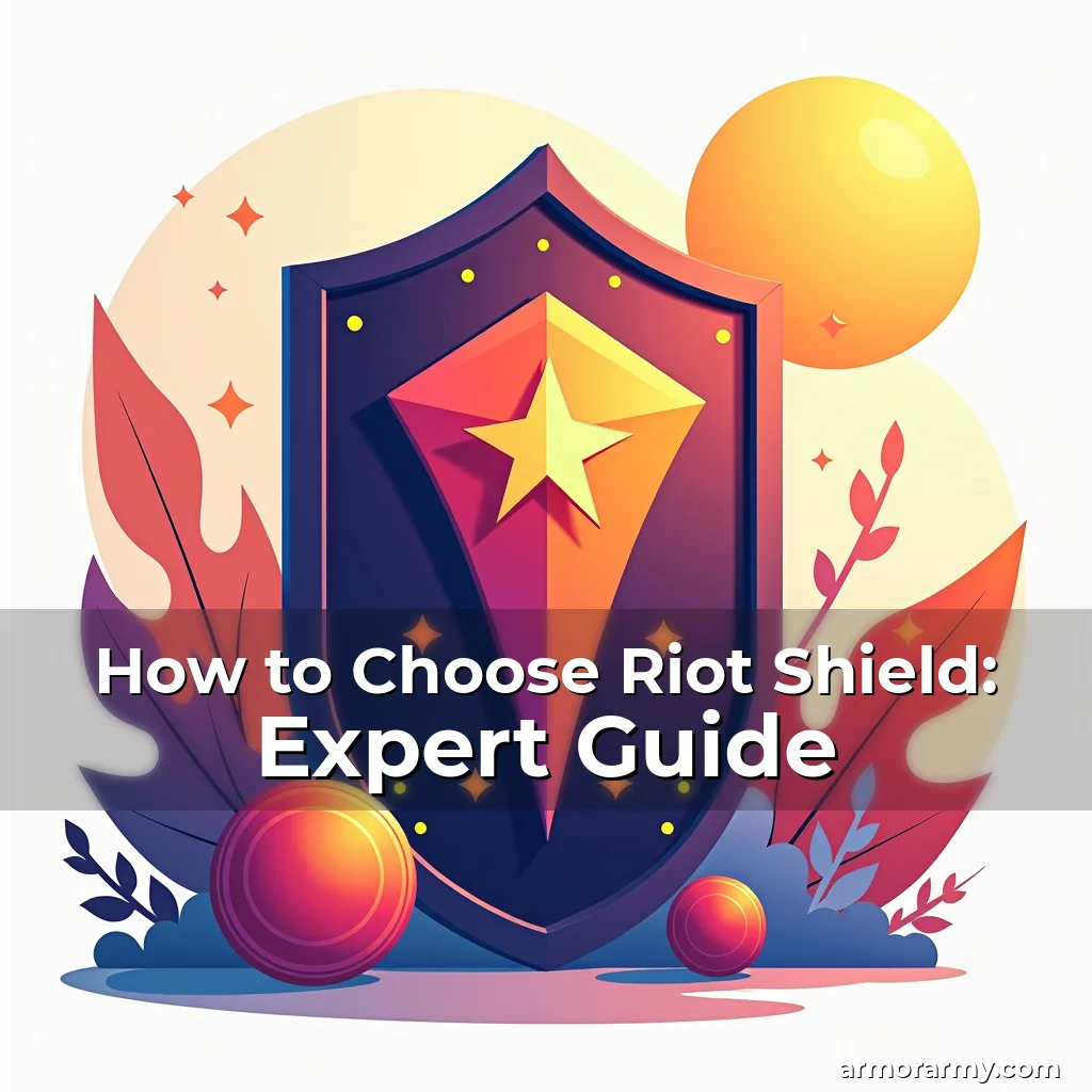 Artistic representation for How to Choose Riot Shield: Expert Guide