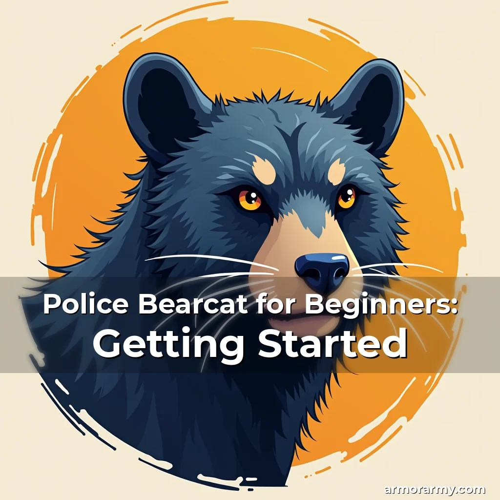 Artistic representation for Police Bearcat for Beginners: Getting Started