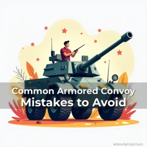 Artistic representation for Common Armored Convoy Mistakes to Avoid
