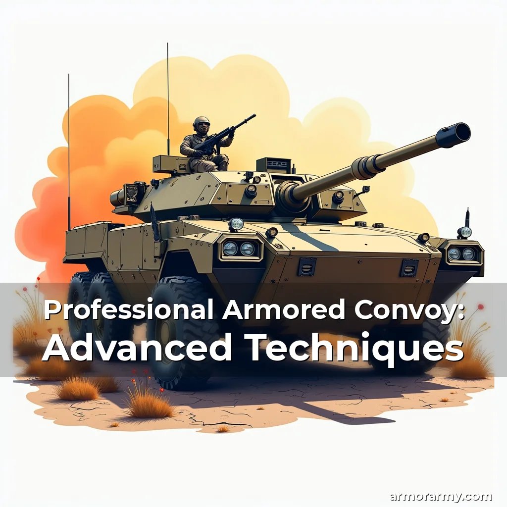 Artistic representation for Professional Armored Convoy: Advanced Techniques