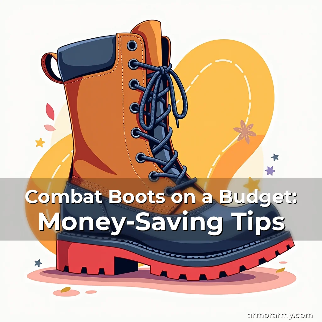Read more about the article Combat Boots on a Budget: Money-Saving Tips