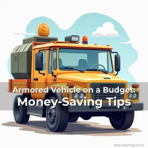 Artistic representation for Armored Vehicle on a Budget: Money-Saving Tips