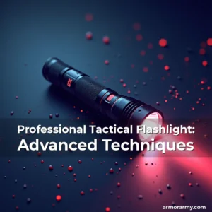 Artistic representation for Professional Tactical Flashlight: Advanced Techniques
