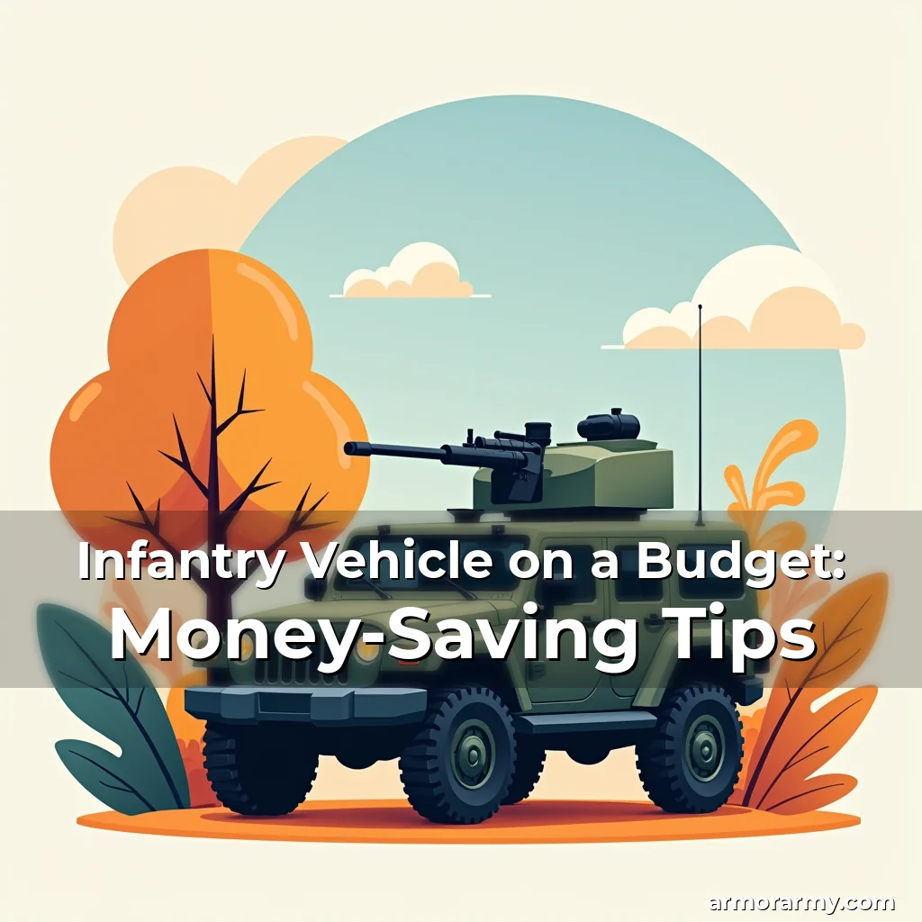 Artistic representation for Infantry Vehicle on a Budget: Money-Saving Tips